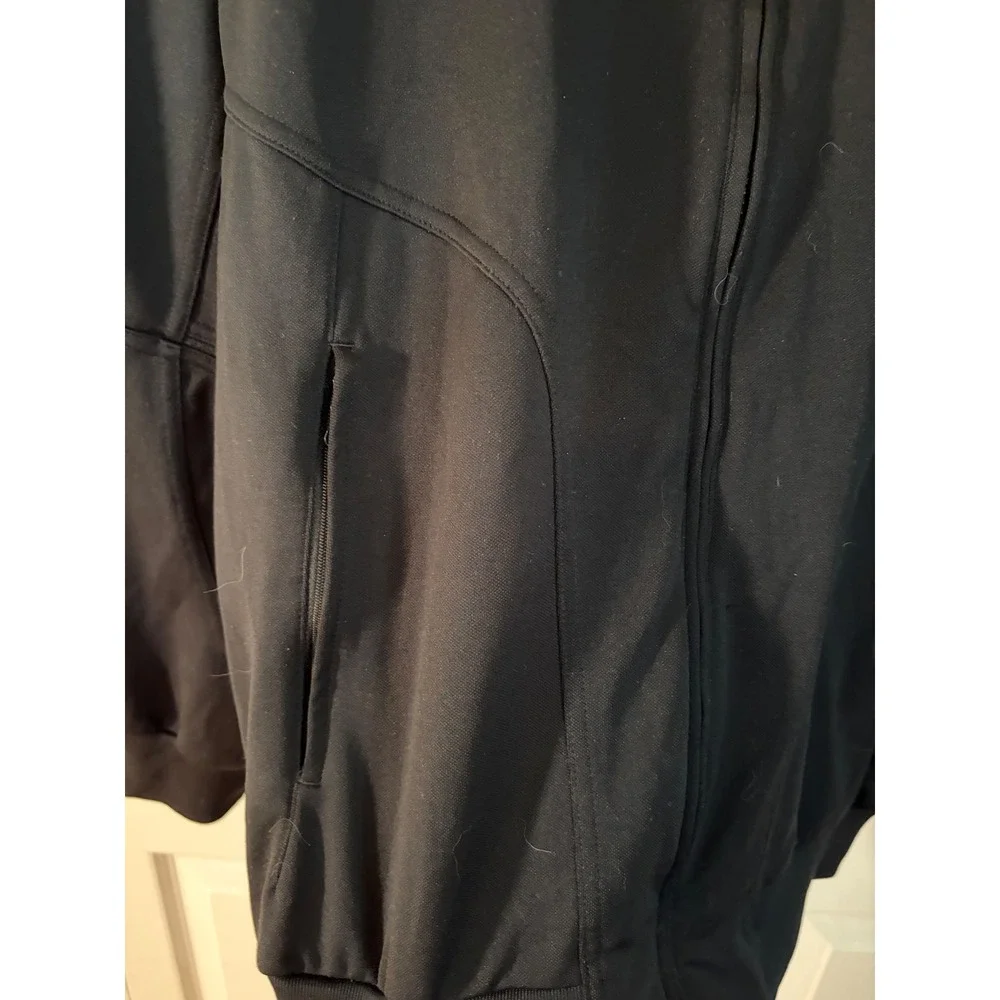 Adidas Cincinnati Kings Soccer Track Jacket‎ Mens Black Full Zip 3 Stripe Coat